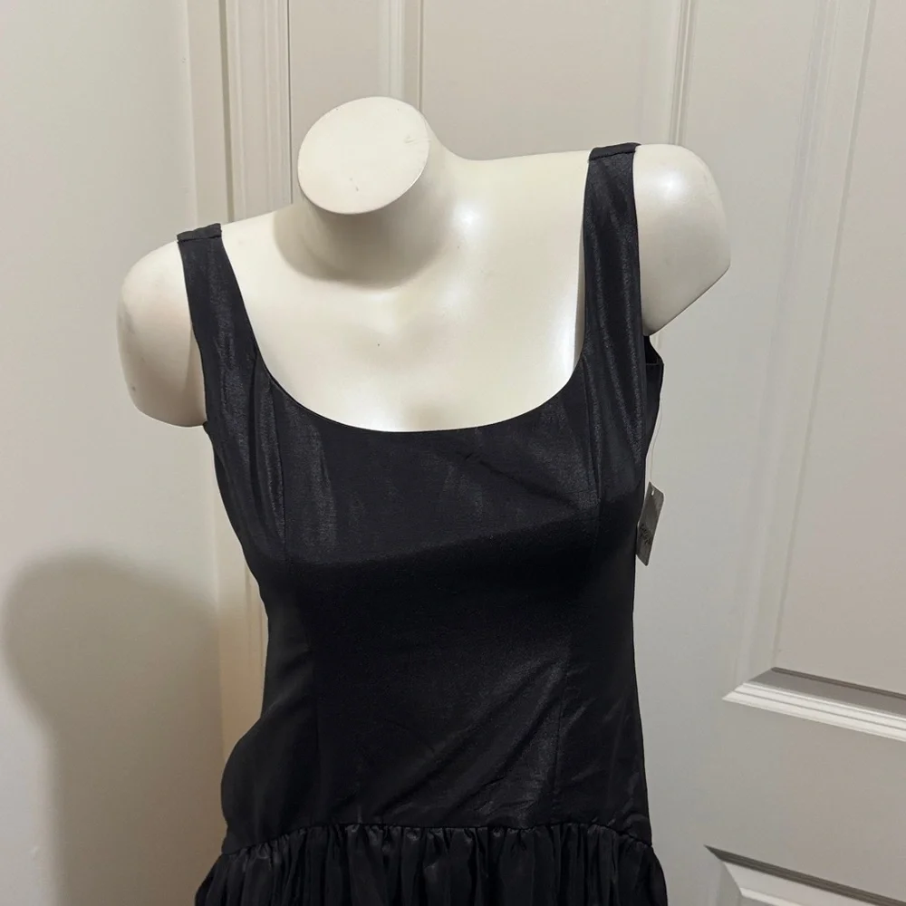 Free People Elegant Black Maxi Dress